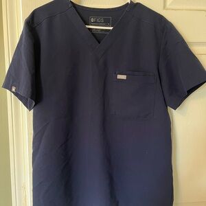 Figs Men's Navy Blue Shirt